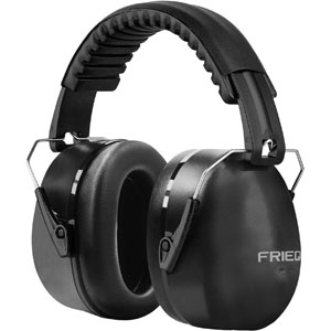 FRiEQ 37 dB NRR Sound Technology Safety Ear Muffs with LRPu Foam for Shooting, Music & Yard Work
