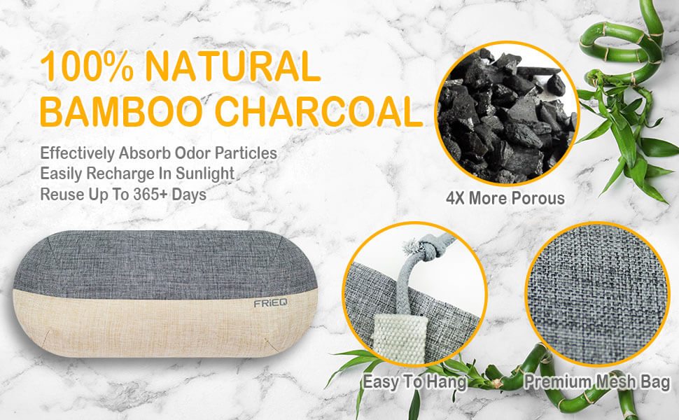 100% Natural Bamboo Charcoal